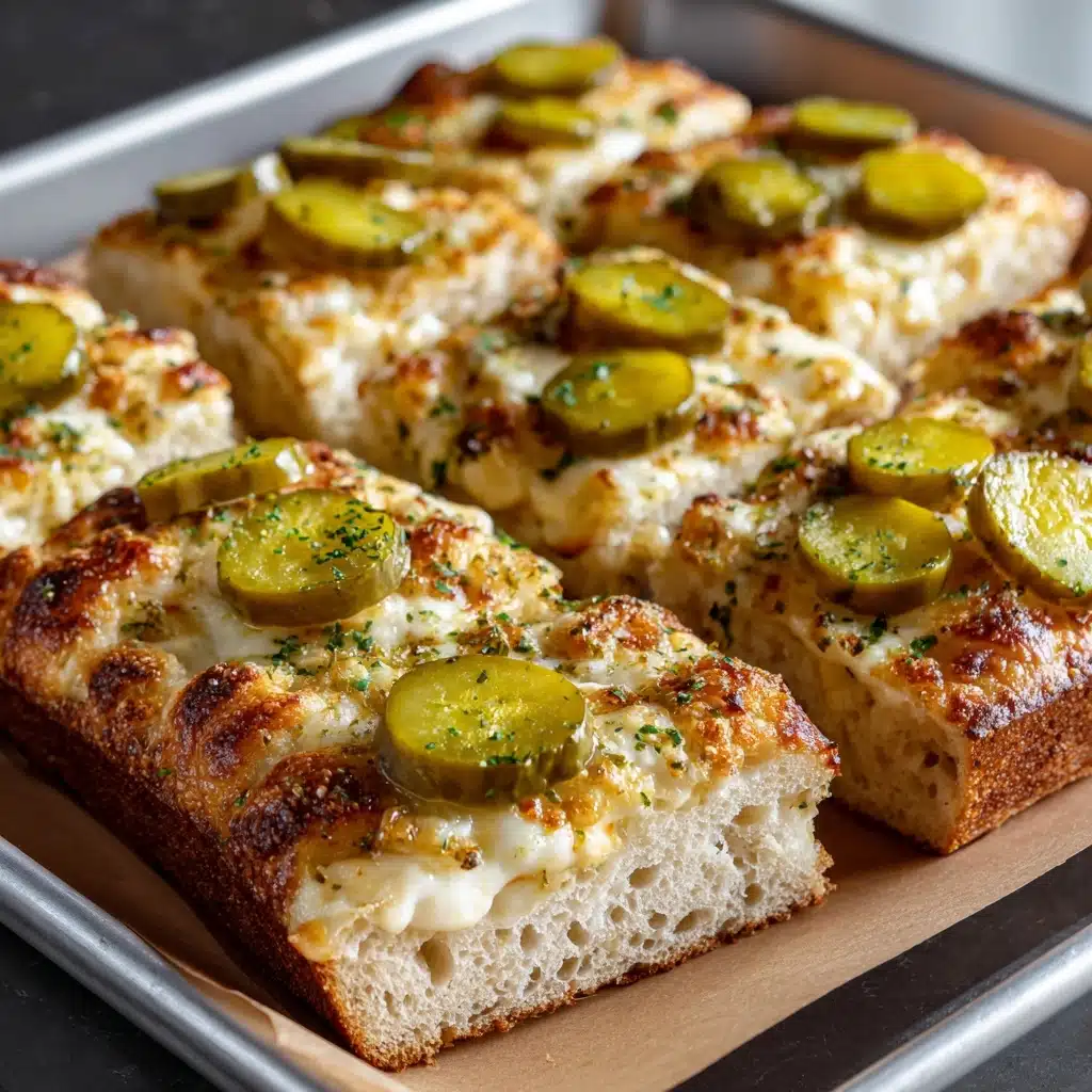 Cheesy Pickle Bread Recipe - Recipe Image
