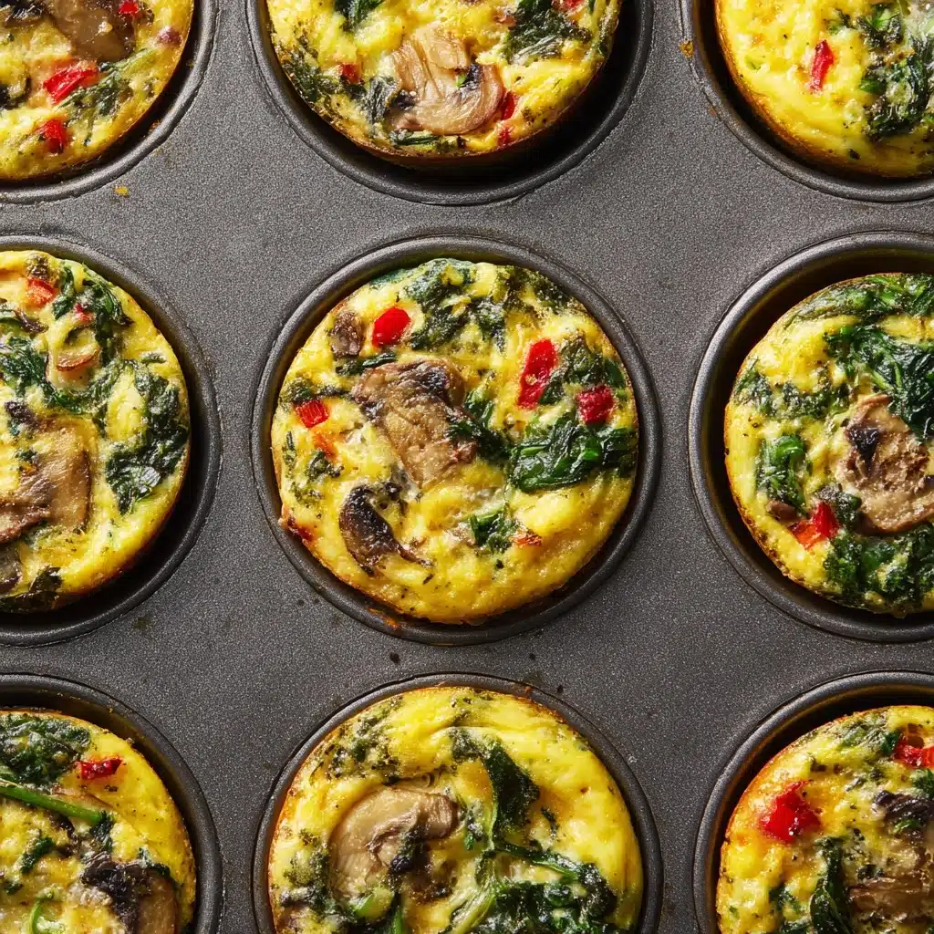Spinach Quiche Muffins Recipe - Recipe Image