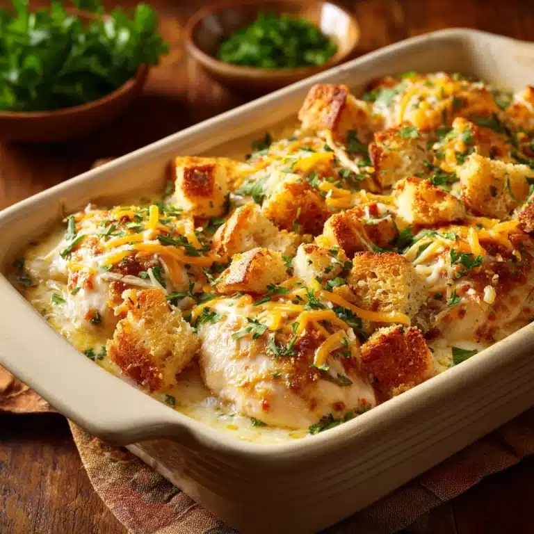 Chicken Stuffing Bake Recipe