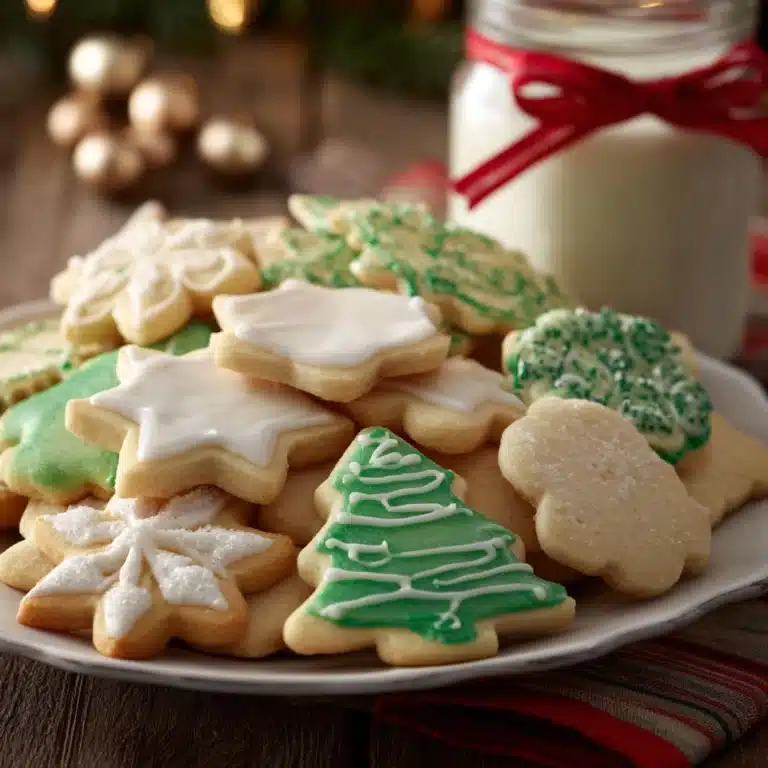 Soft Cut Out Sugar Cookies Recipe