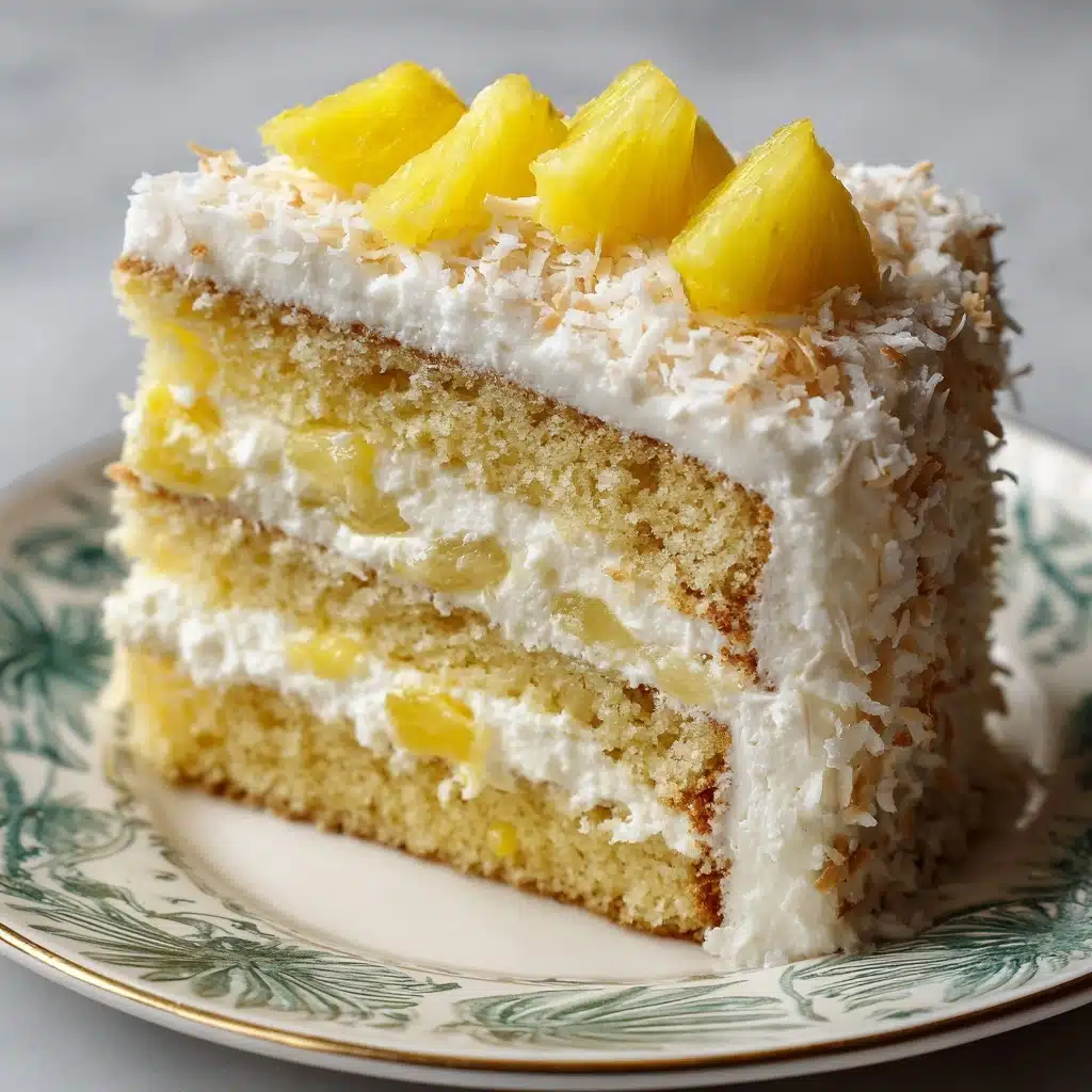 Pineapple and Coconut Dream Cake Recipe