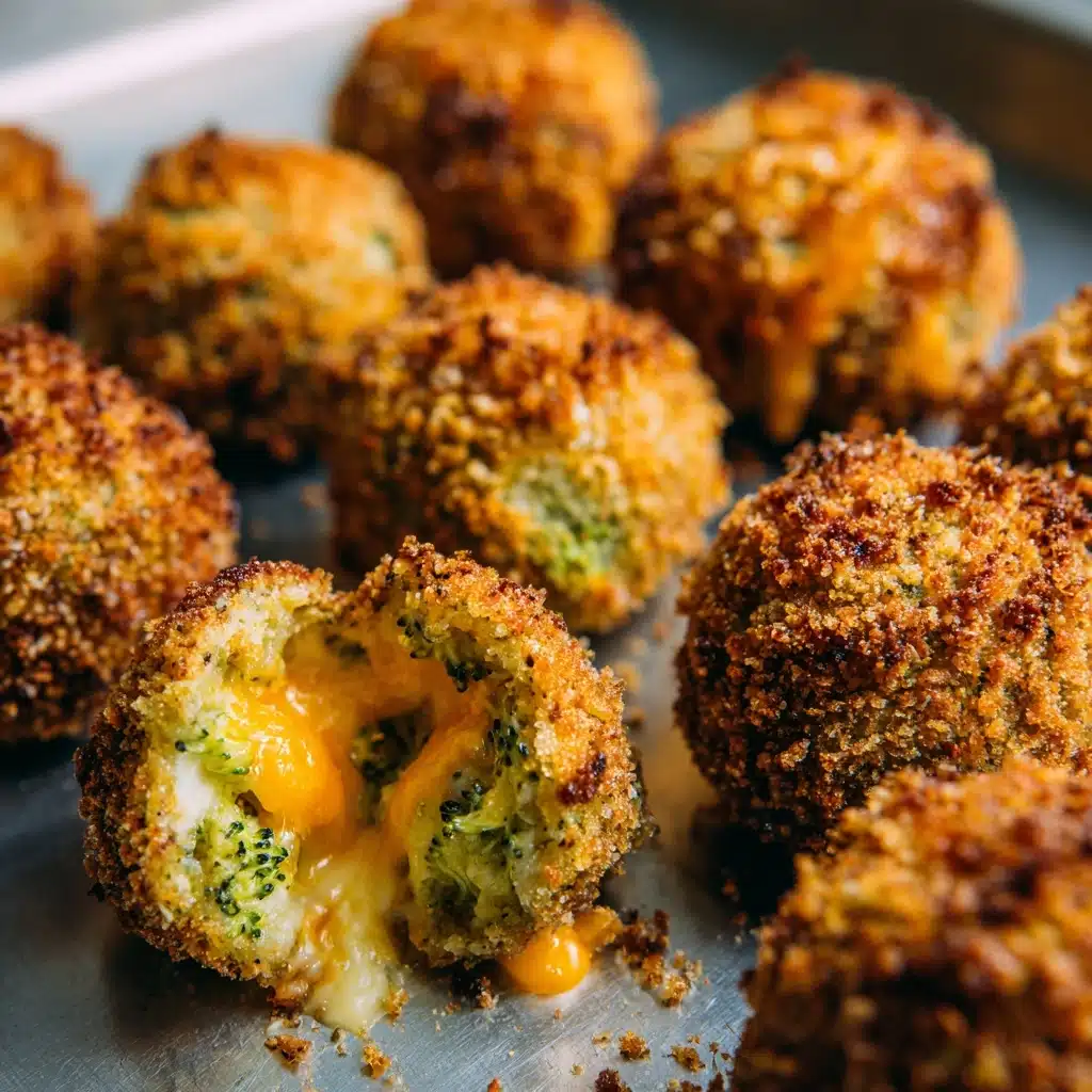 Baked Broccoli Cheese Balls Recipe