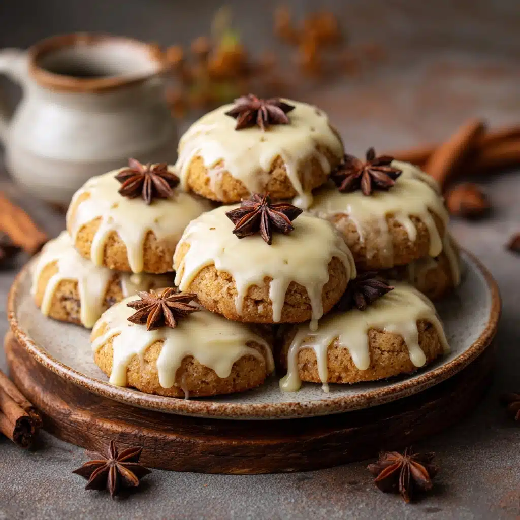 Espresso Chai Cookies with Maple Cinnamon Icing Recipe