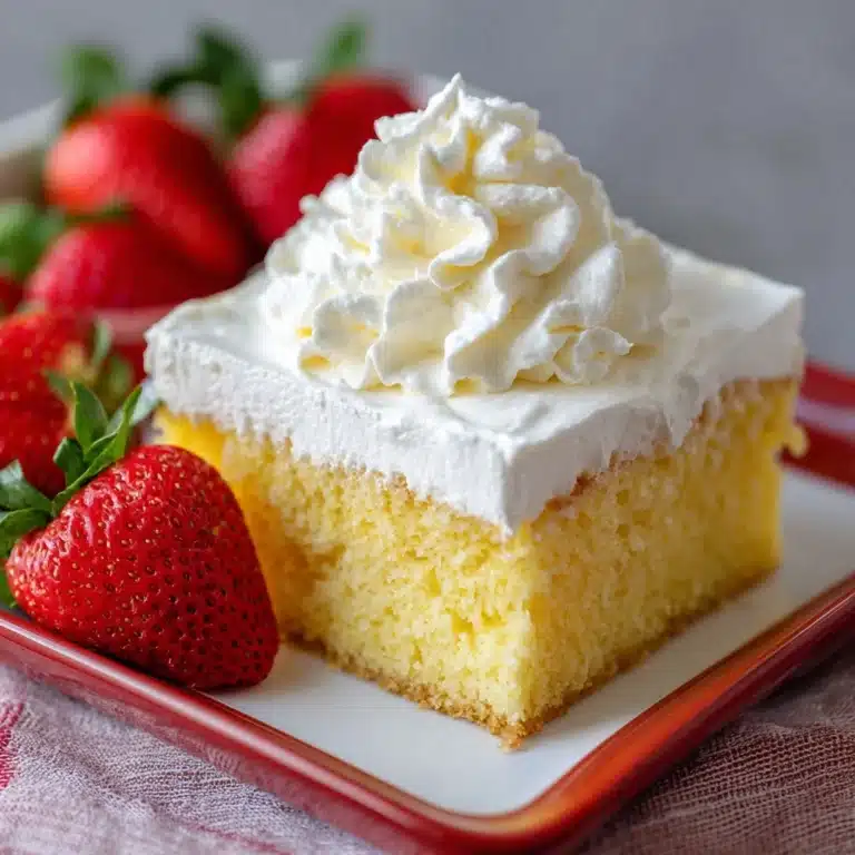 Homemade Tres Leches Cake Recipe