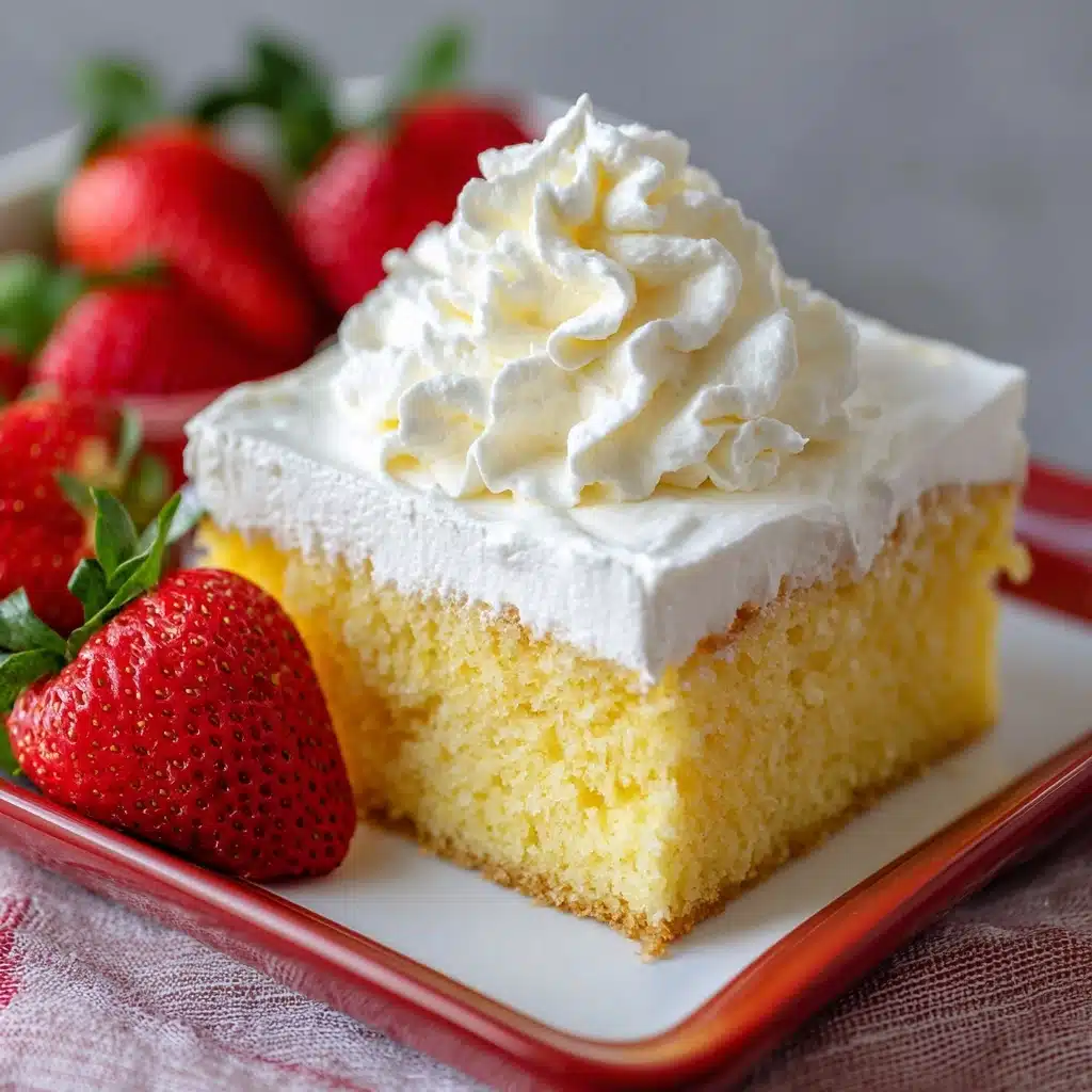 Homemade Tres Leches Cake Recipe