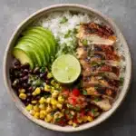 Honey Chipotle Chicken Rice Bowls Recipe