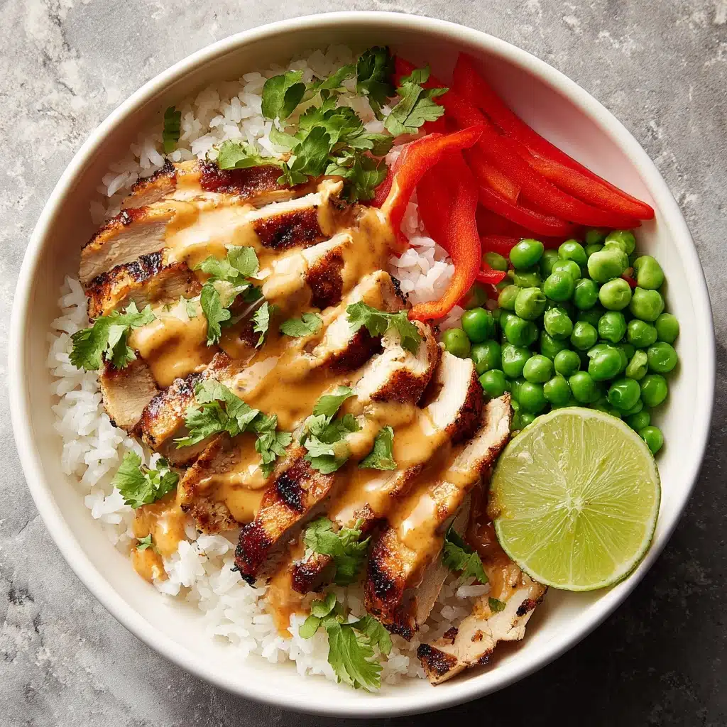 Coconut Chicken Rice Bowl Recipe