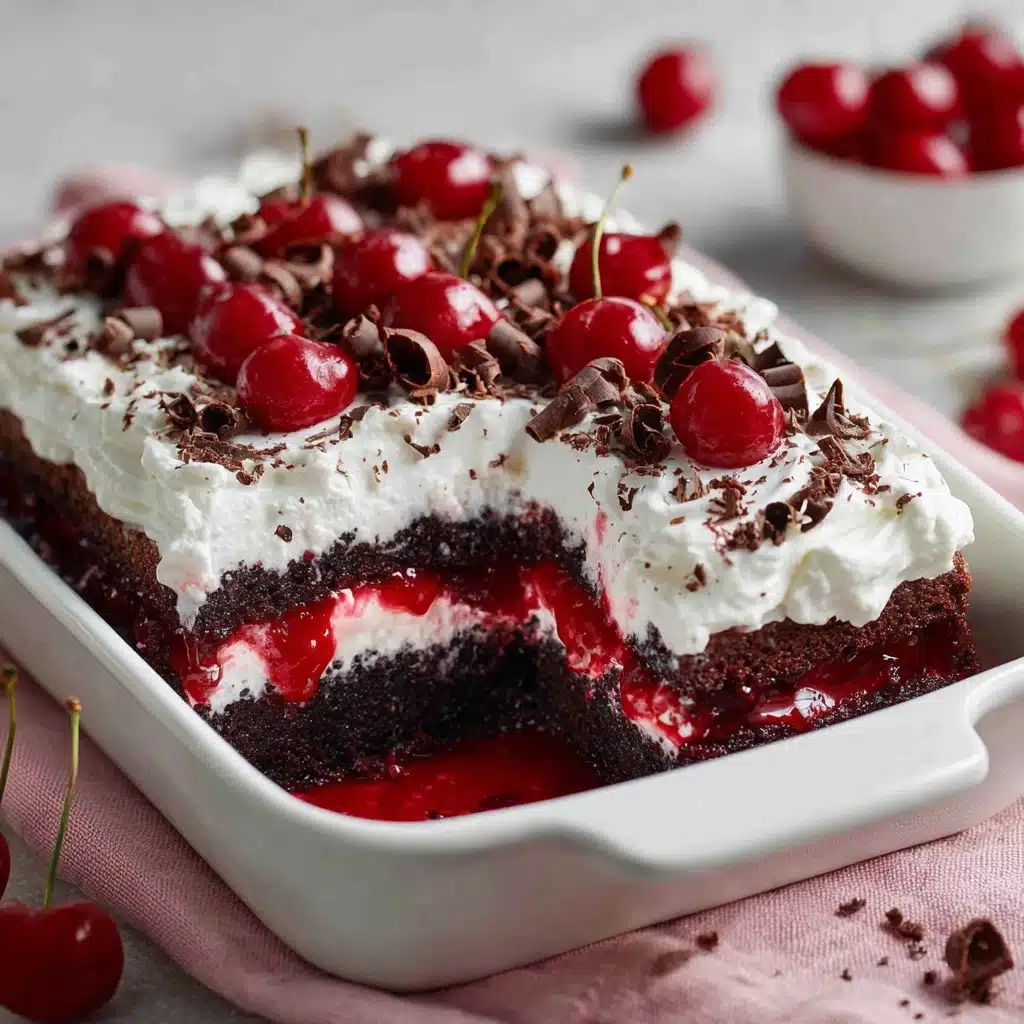 Black Forest Poke Cake Recipe