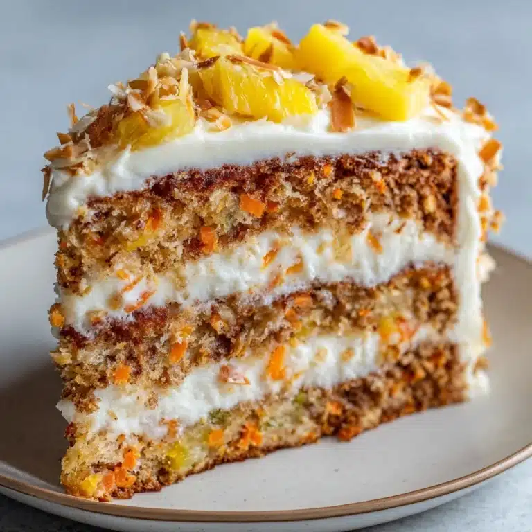 Hawaiian Carrot Pineapple Cake Recipe