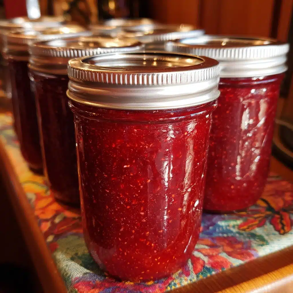 Rhubarb and Strawberry Jam Recipe