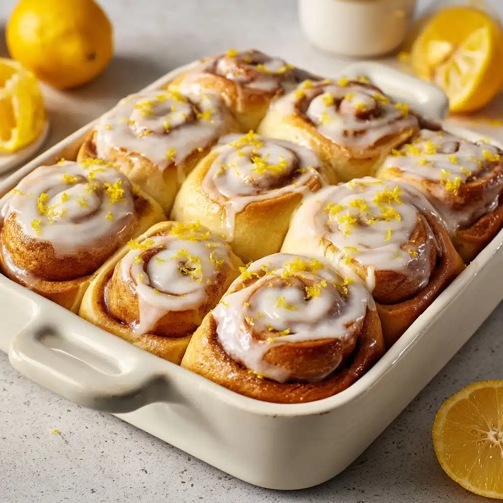 Lemon Sweet Rolls Recipe