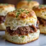 Baked French Dip Biscuits Recipe