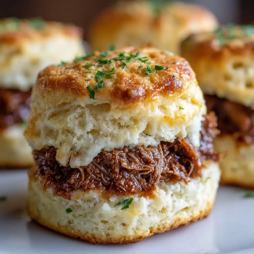 Baked French Dip Biscuits Recipe