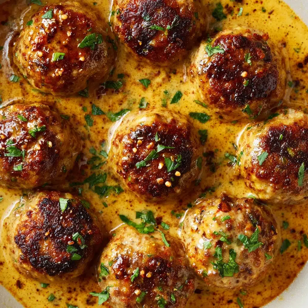 Meatballs in Dijon Gravy Recipe - Recipe Image