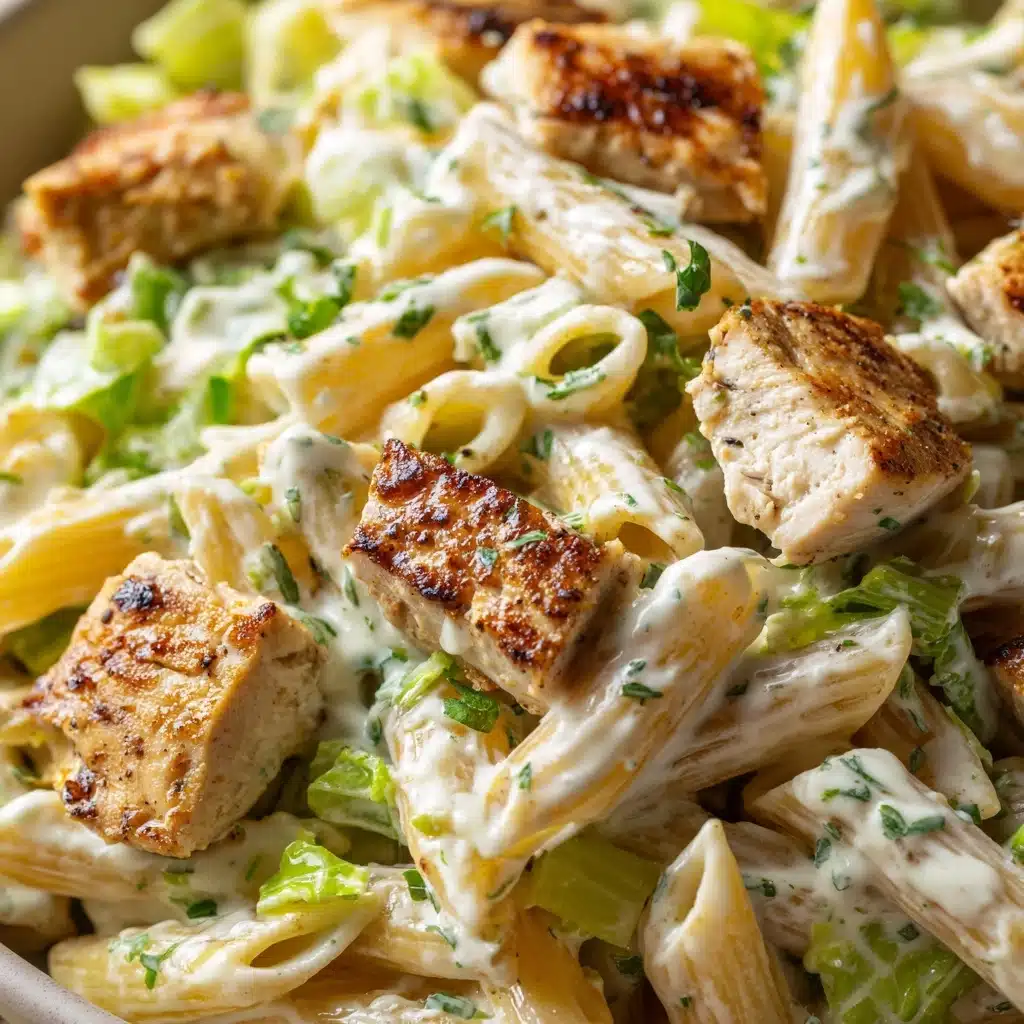 Chicken Caesar Pasta Salad Recipe