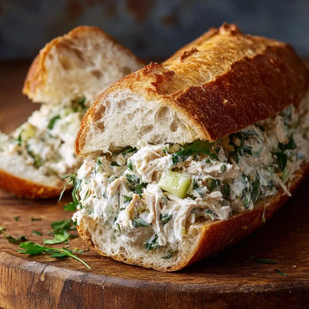 Chicken Stuffed French Bread Recipe - Recipe Image