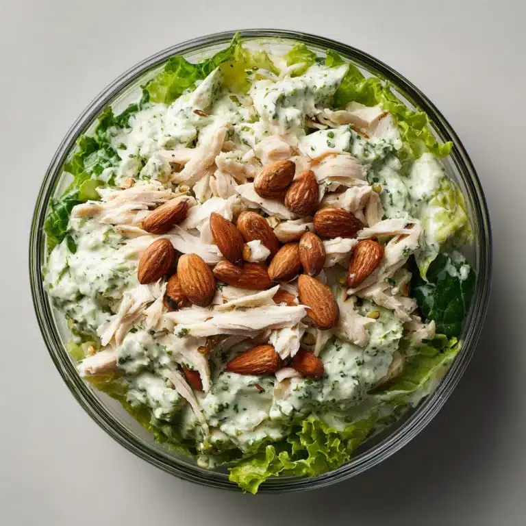 Healthy Green Goddess Chicken Salad Recipe