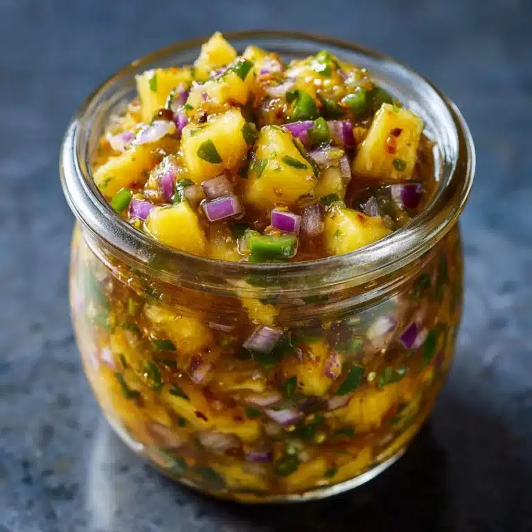 Spicy Pineapple Jalapeño Chutney Recipe
