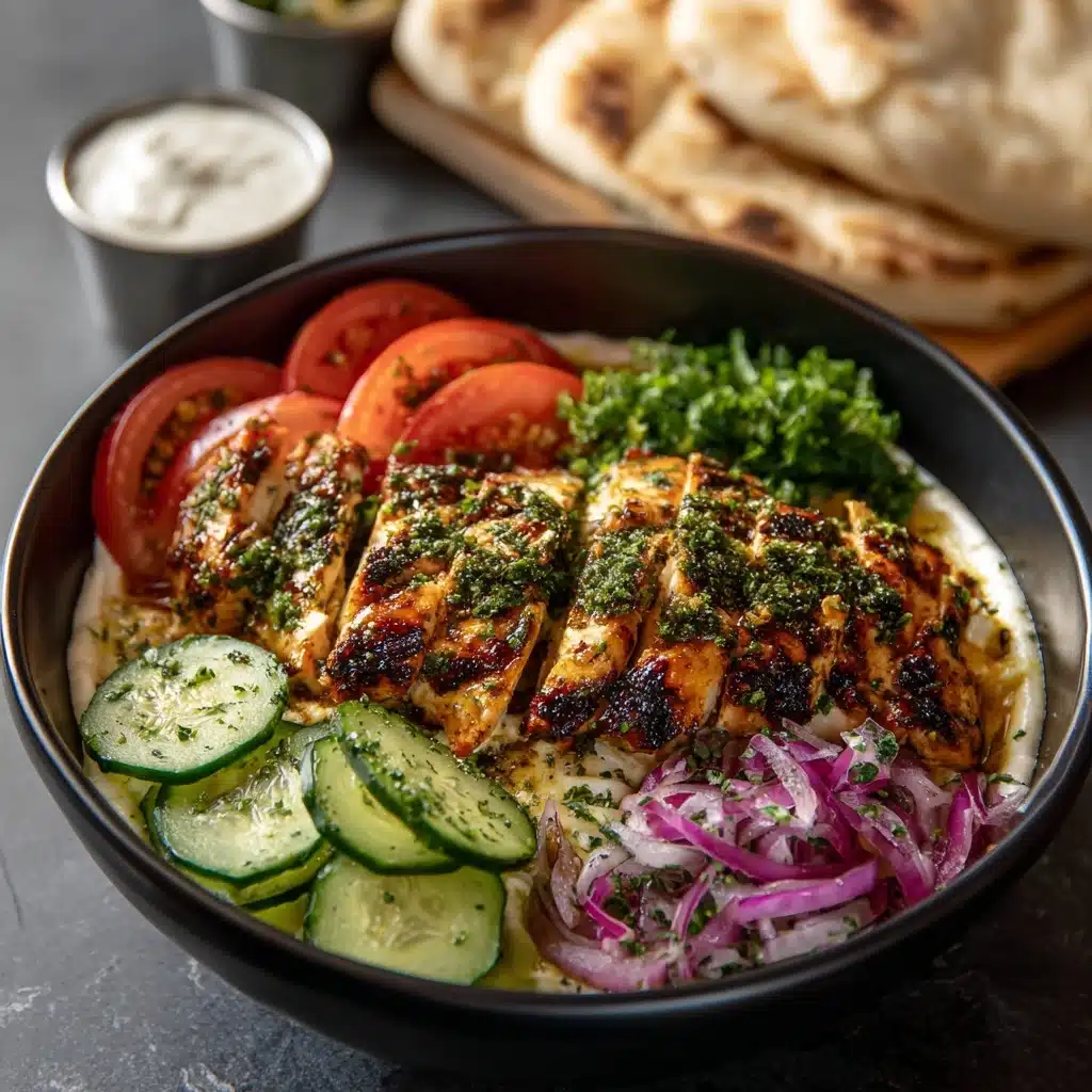 Chicken Shawarma with Creamy Garlic Sauce Recipe - Recipe Image