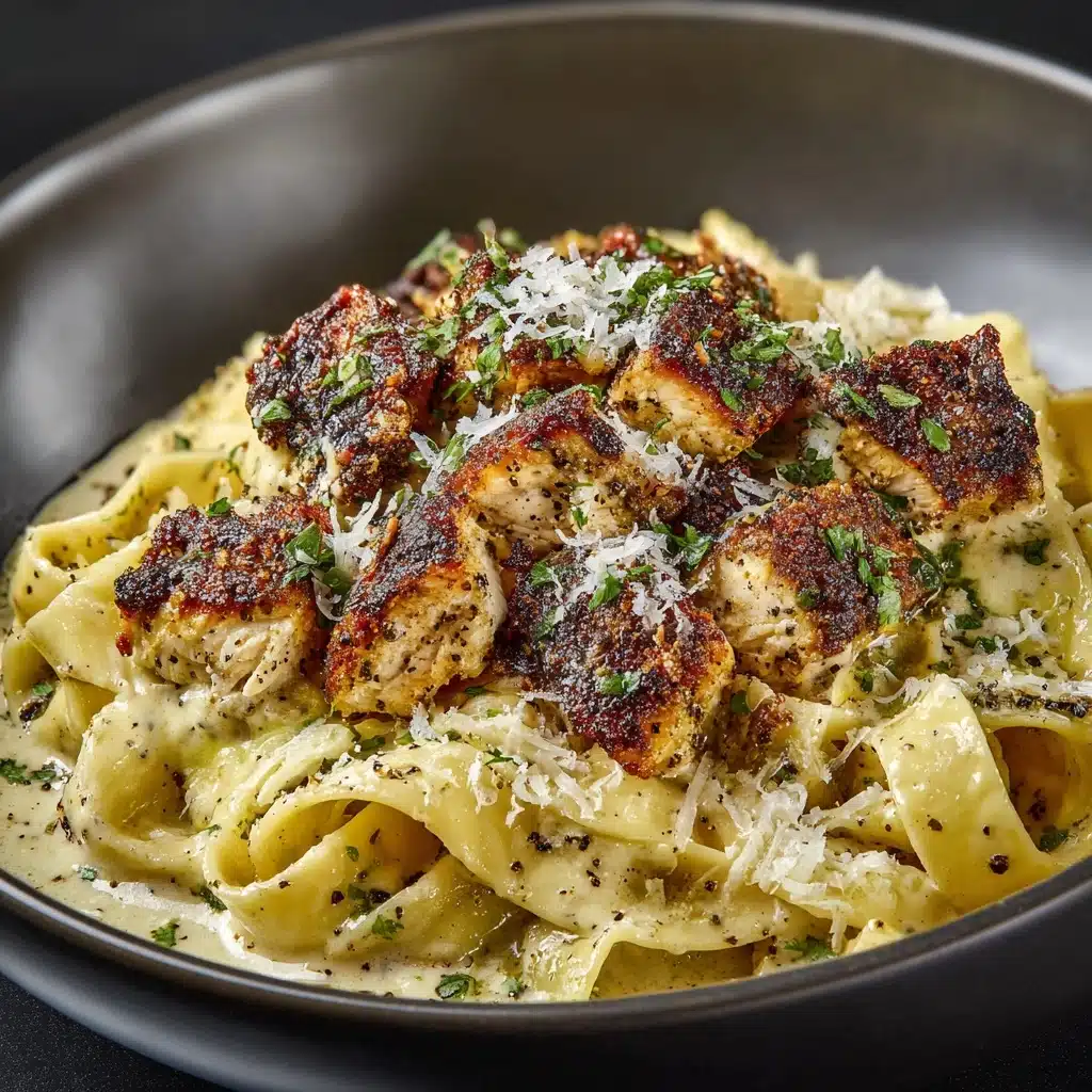 Cajun Chicken Fettuccine Alfredo Recipe - Recipe Image
