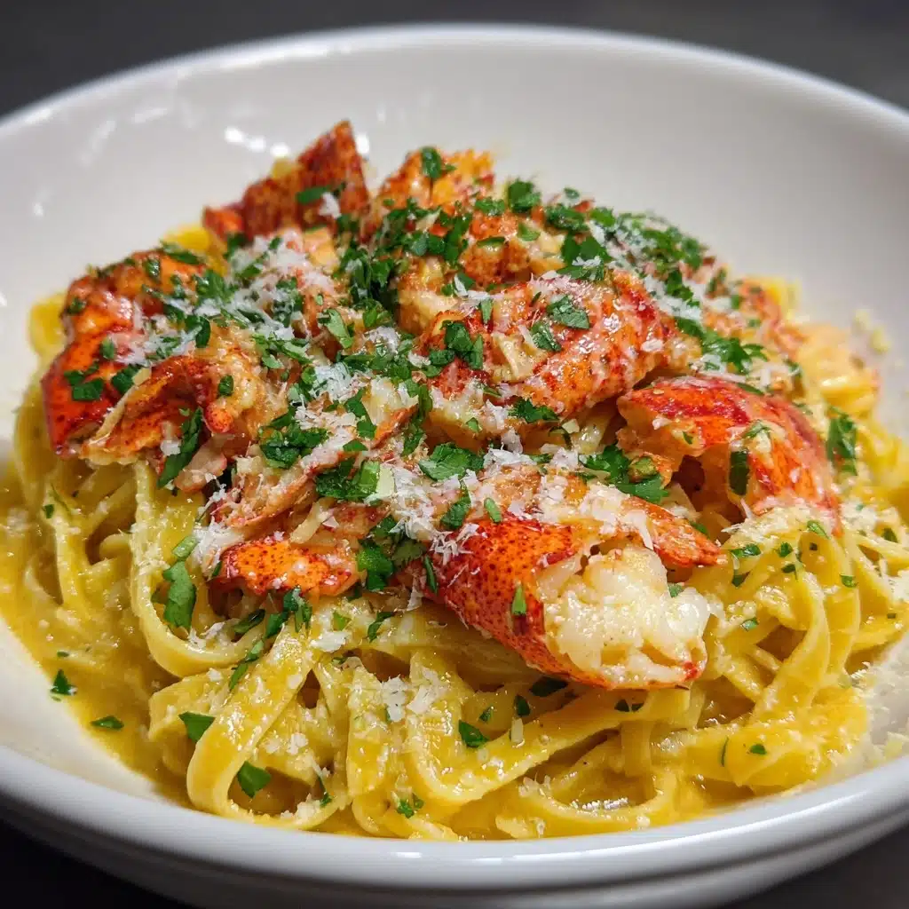 Creamy Spicy Lobster Pasta Recipe - Recipe Image