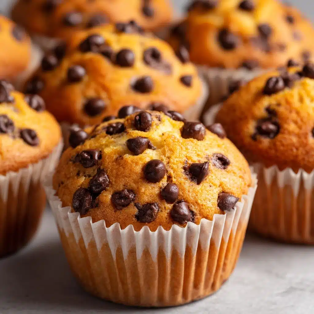 Chocolate Chip Peanut Butter Muffins Recipe