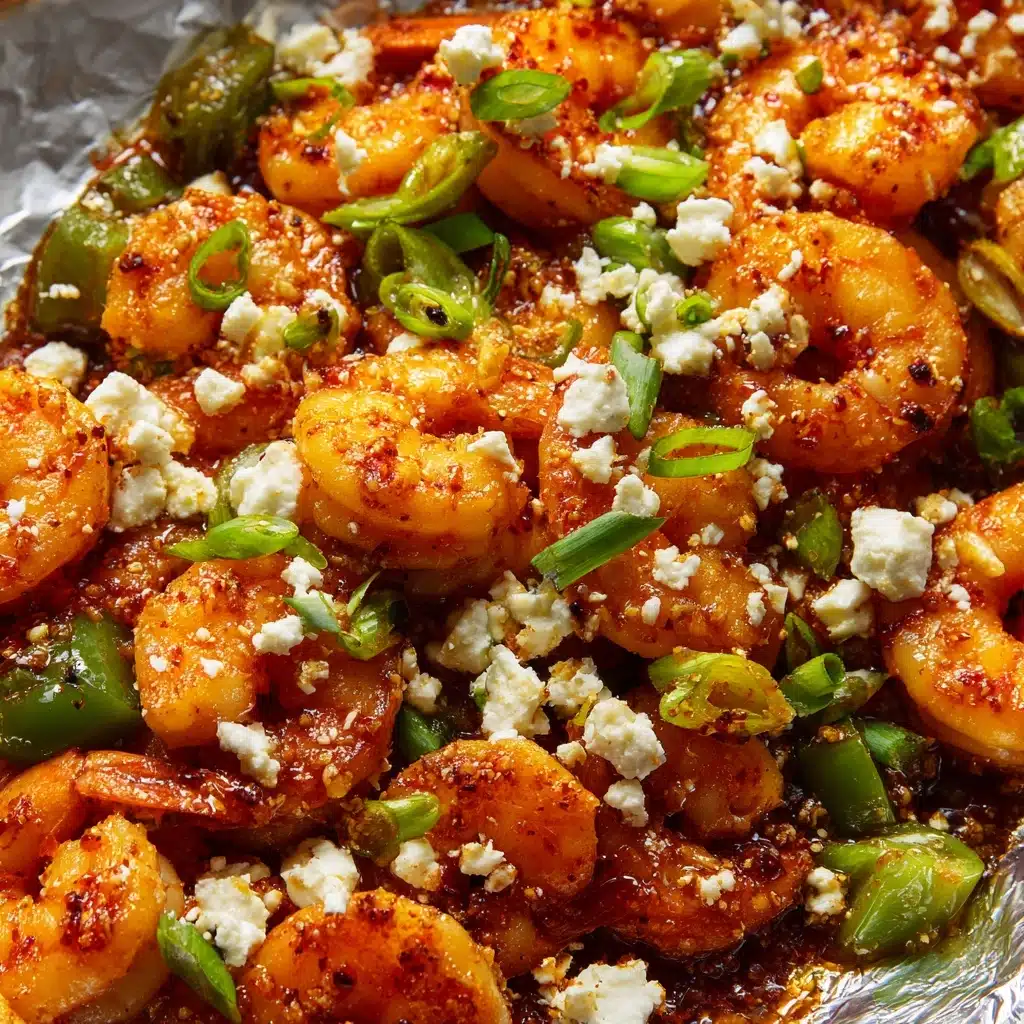 Spicy Shrimp Packets Recipe