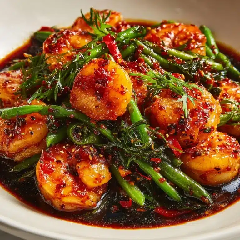 Garlic Shrimp With Chili Crisp Recipe