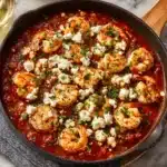 Greek Shrimp with Feta and Tomatoes Recipe