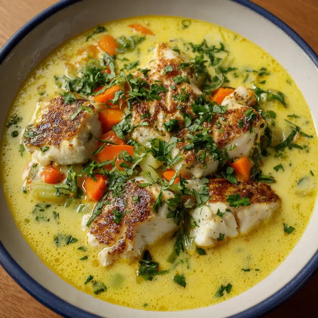 Zesty Coconut Lime Fish Soup Recipe