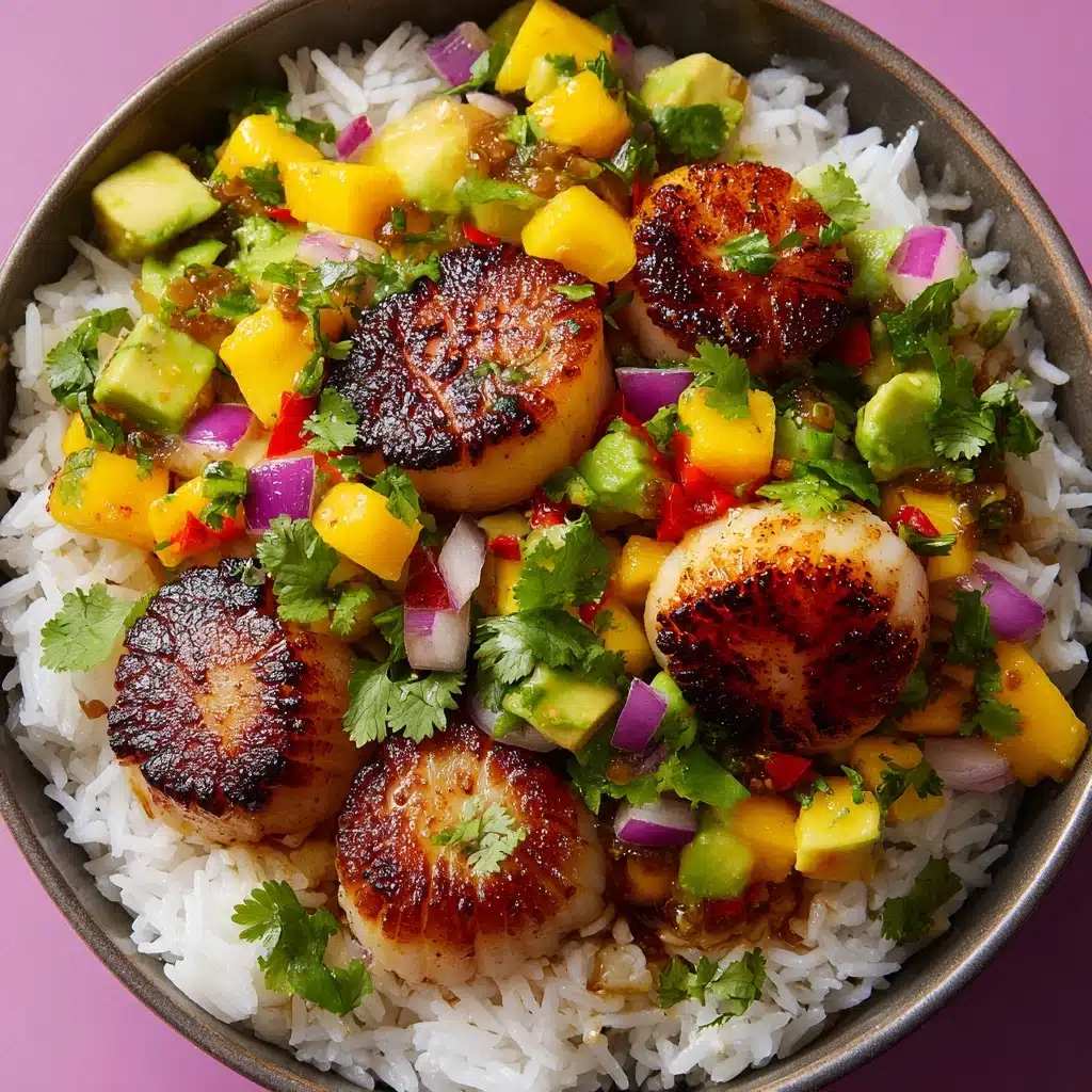 Scallops with Mango Salsa Recipe