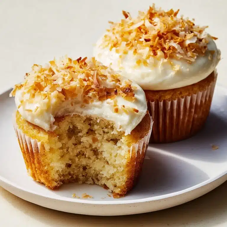 Gluten-Free Vegan Coconut Cupcakes Recipe