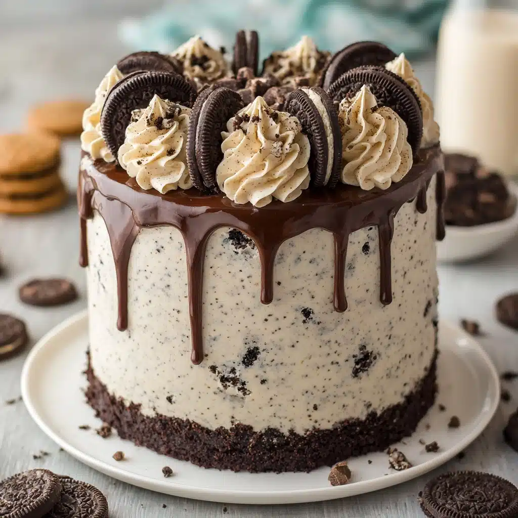 Oreo Chocolate Cake Recipe - Recipe Image