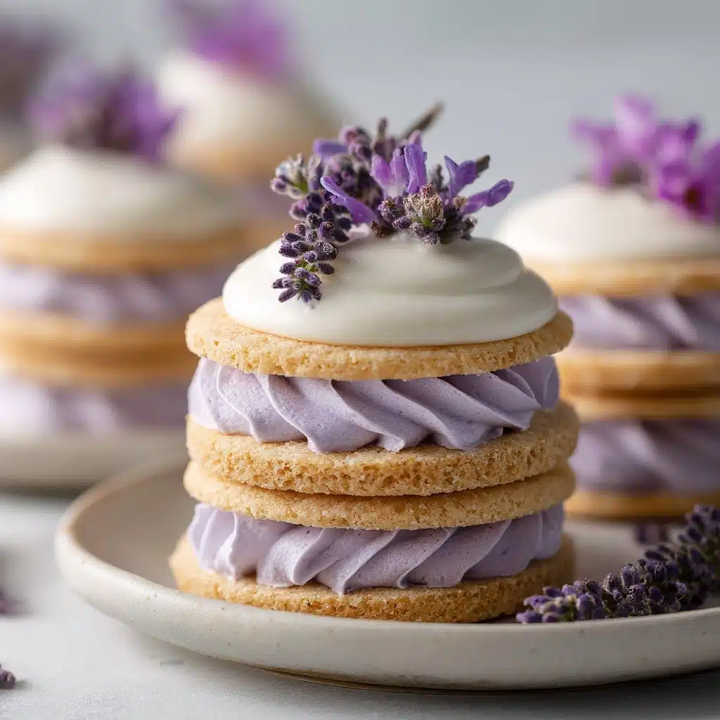 Lemon Lavender Sandwich Cookies Recipe - Recipe Image