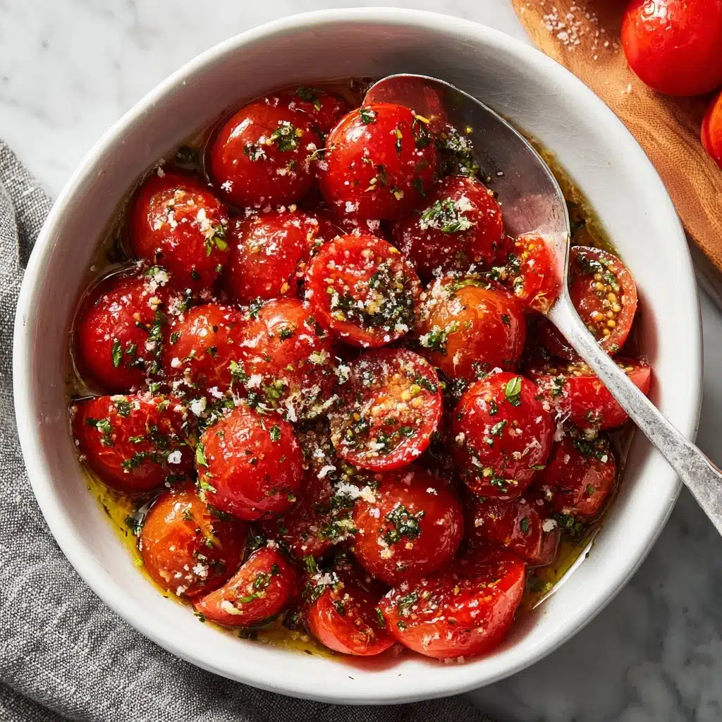 Garlic Roasted Cherry Tomatoes Recipe