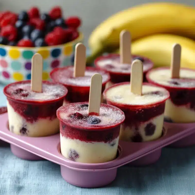 Frozen Yogurt Pops Recipe