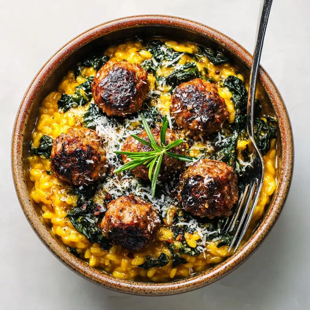 Rosemary Chicken Meatballs Tomato Orzo Recipe - Recipe Image