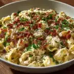 Creamy Tortellini Carbonara Recipe