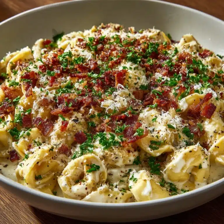 Creamy Tortellini Carbonara Recipe