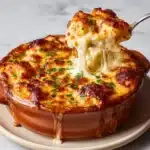 Seafood Pot Pie Cheddar Biscuit Recipe