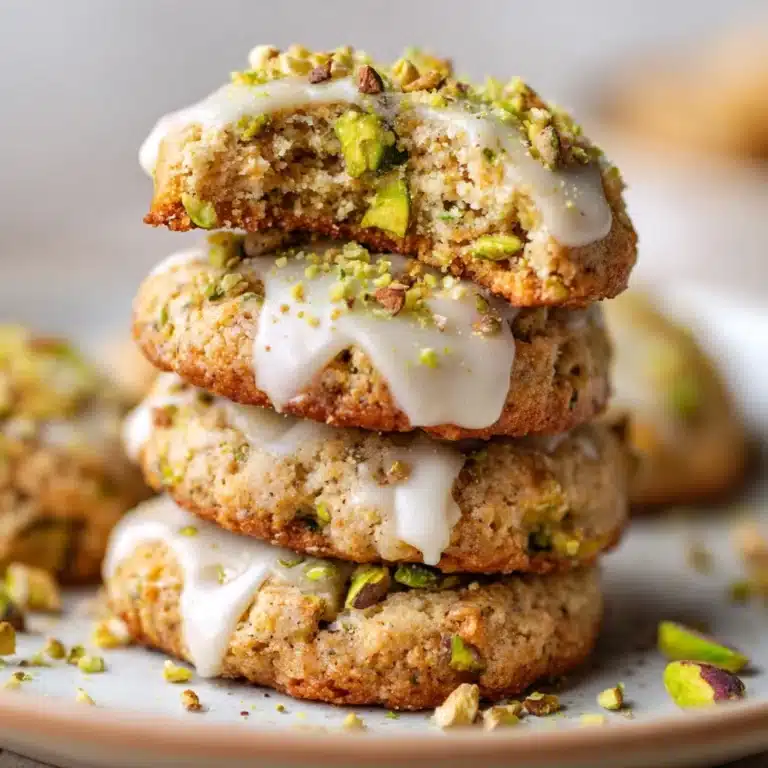 Creamy Pistachio White Chocolate Cookies Recipe