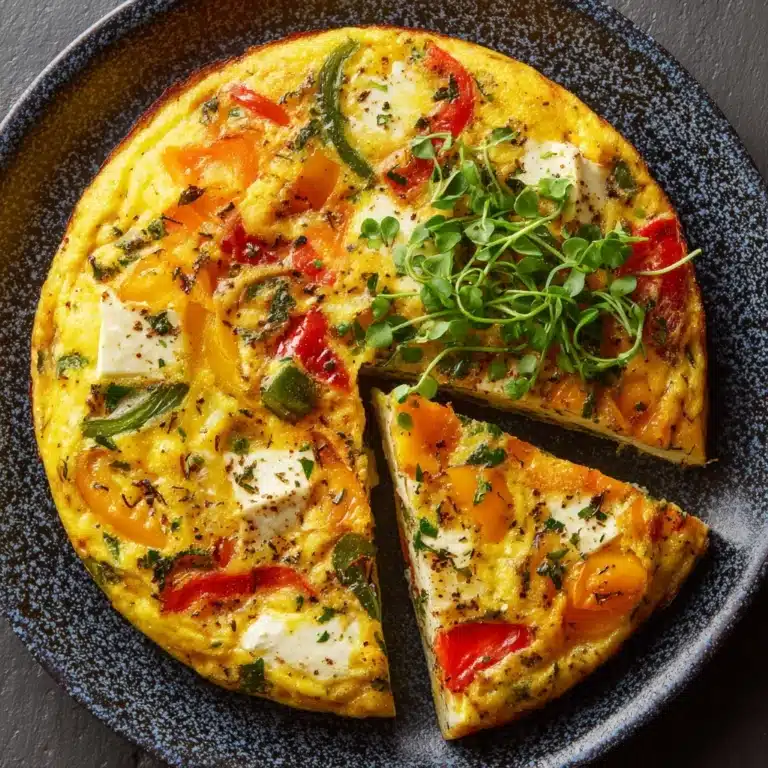 Air Fryer Frittata Recipe