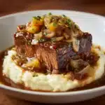Slow Cooker French Onion Pot Roast Recipe