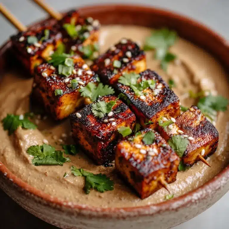 Thai Chicken Satay with Peanut Sauce Recipe