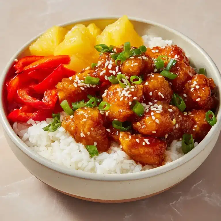 Hoisin Chicken Rice Bowl Recipe