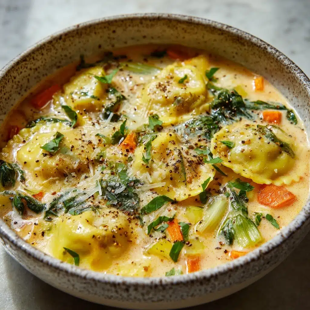 Creamy Ravioli Soup Recipe - Recipe Image