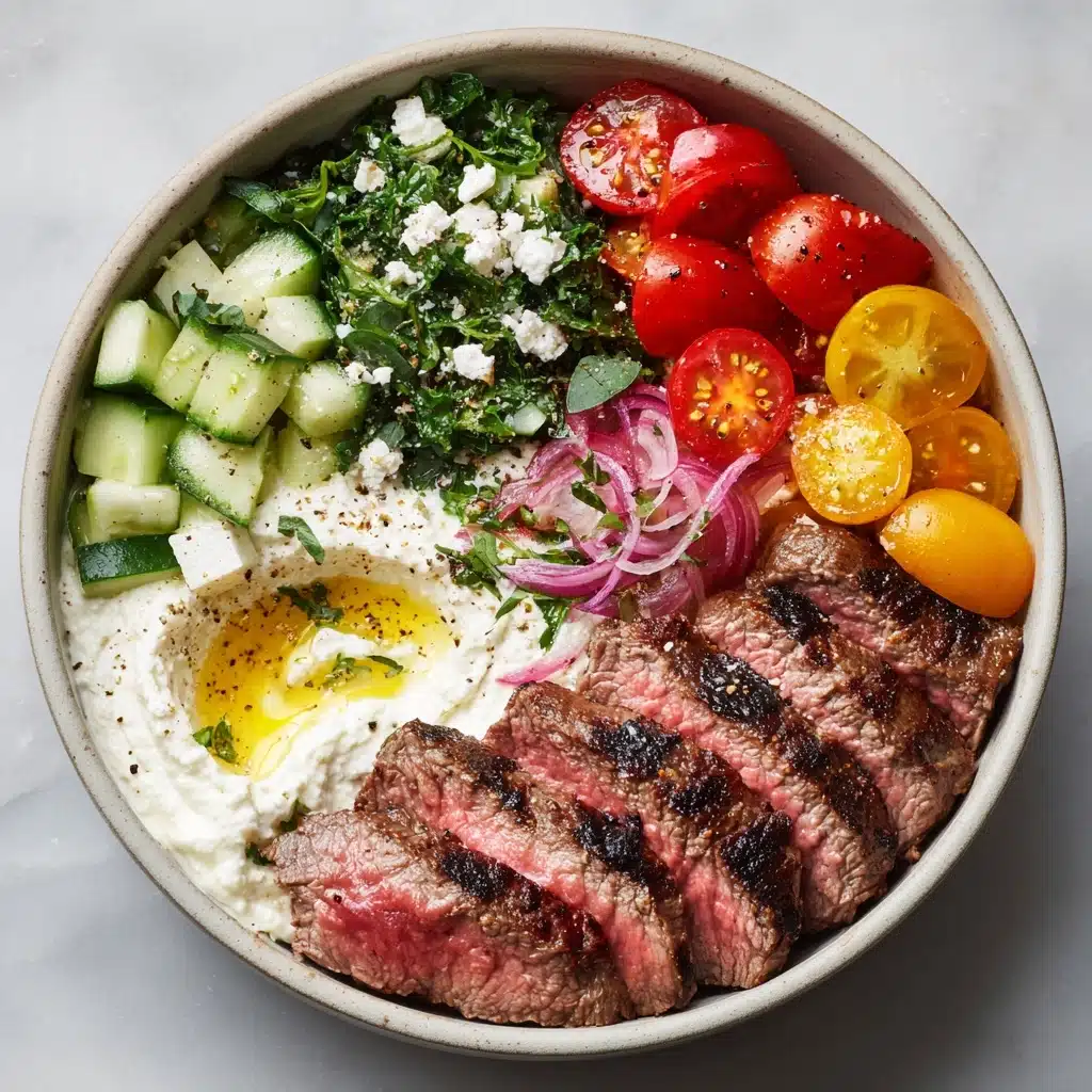 Mediterranean Steak Bowls Recipe