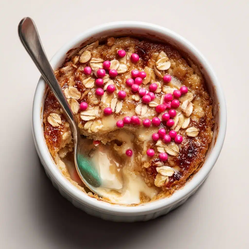Sugar Cookie Protein Baked Oats Recipe - Recipe Image