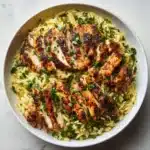 Boursin Orzo with Chicken Recipe