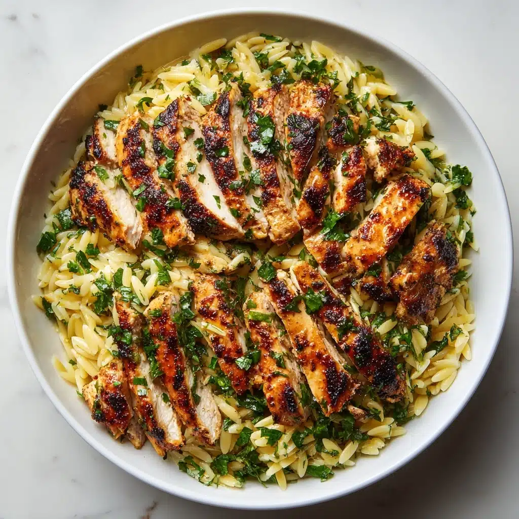 Boursin Orzo with Chicken Recipe
